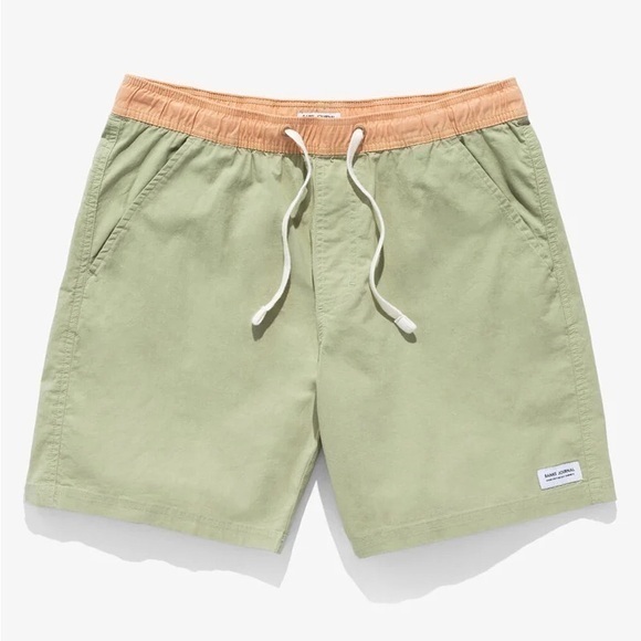 Banks Journal colorblock two tone swim shorts - Picture 1 of 7